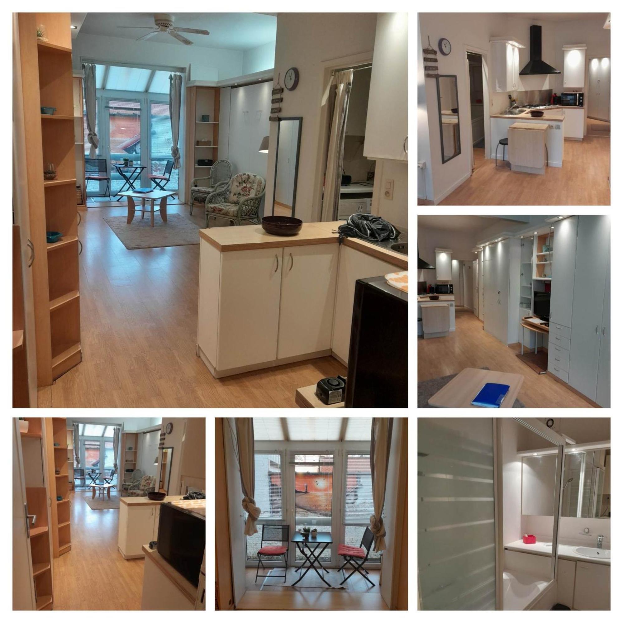 Studio spacieux 50 m2 pour 2+2 tout confort Knokke-Le-Zoute Extérieur photo